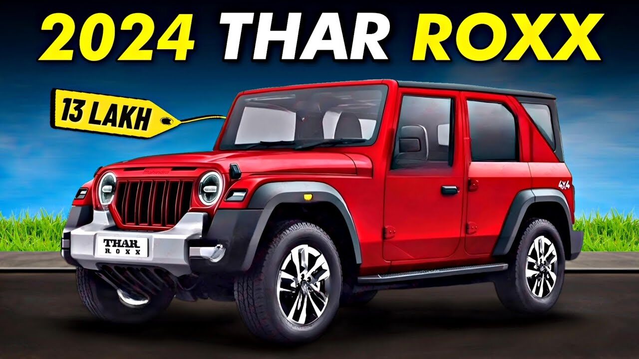 Thar Roxx 2024 revealed before launch 🔥 Mahindra's new cool SUV! Dangerous interior features, know what special features are included?